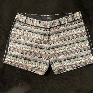 The Limited multi color shorts, good condition, size 6